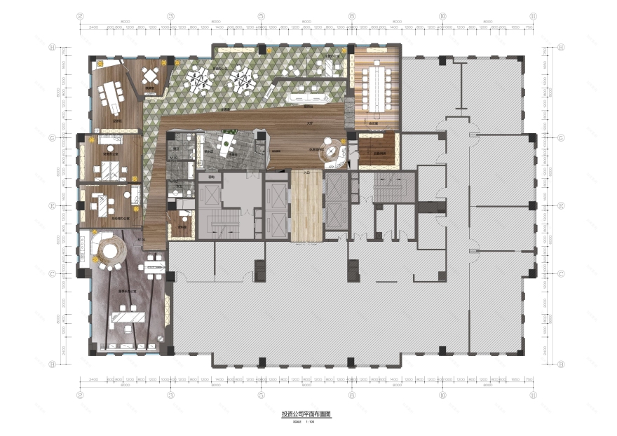 创域新作 | 简逸灵动之美——深圳国际商会大厦办公空间-36