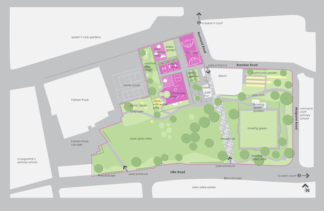 伦敦诺曼德公园丨英国伦敦-14