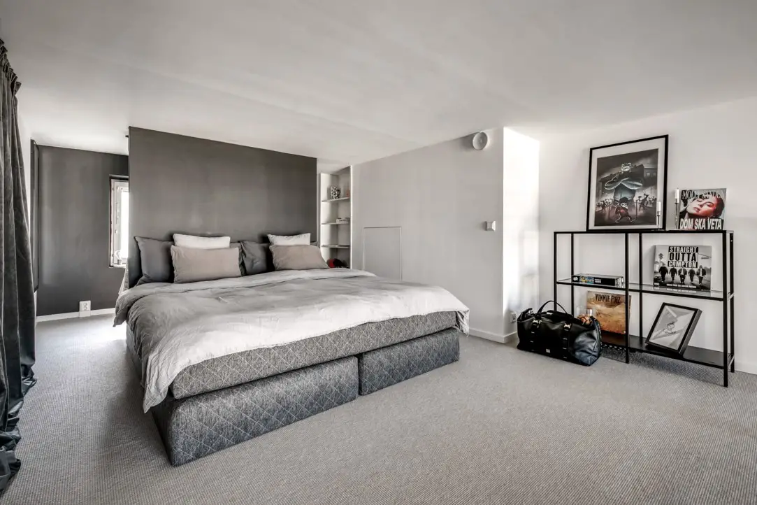 瑞典斯德哥尔摩 52m2 现代设计二层公寓-11