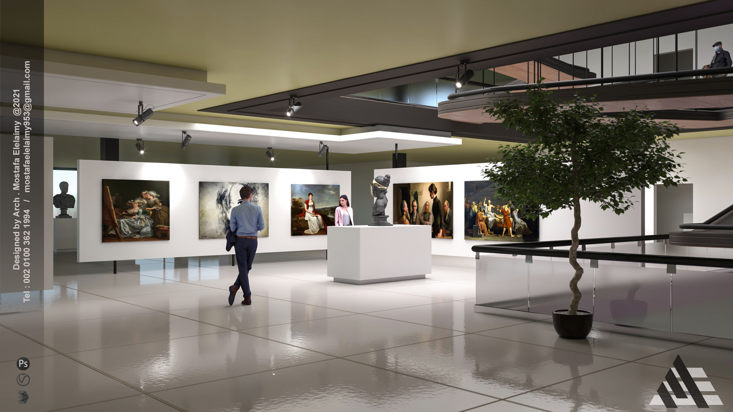 艺术博物馆丨Arch. MOSTAFA ELELAIMY-9