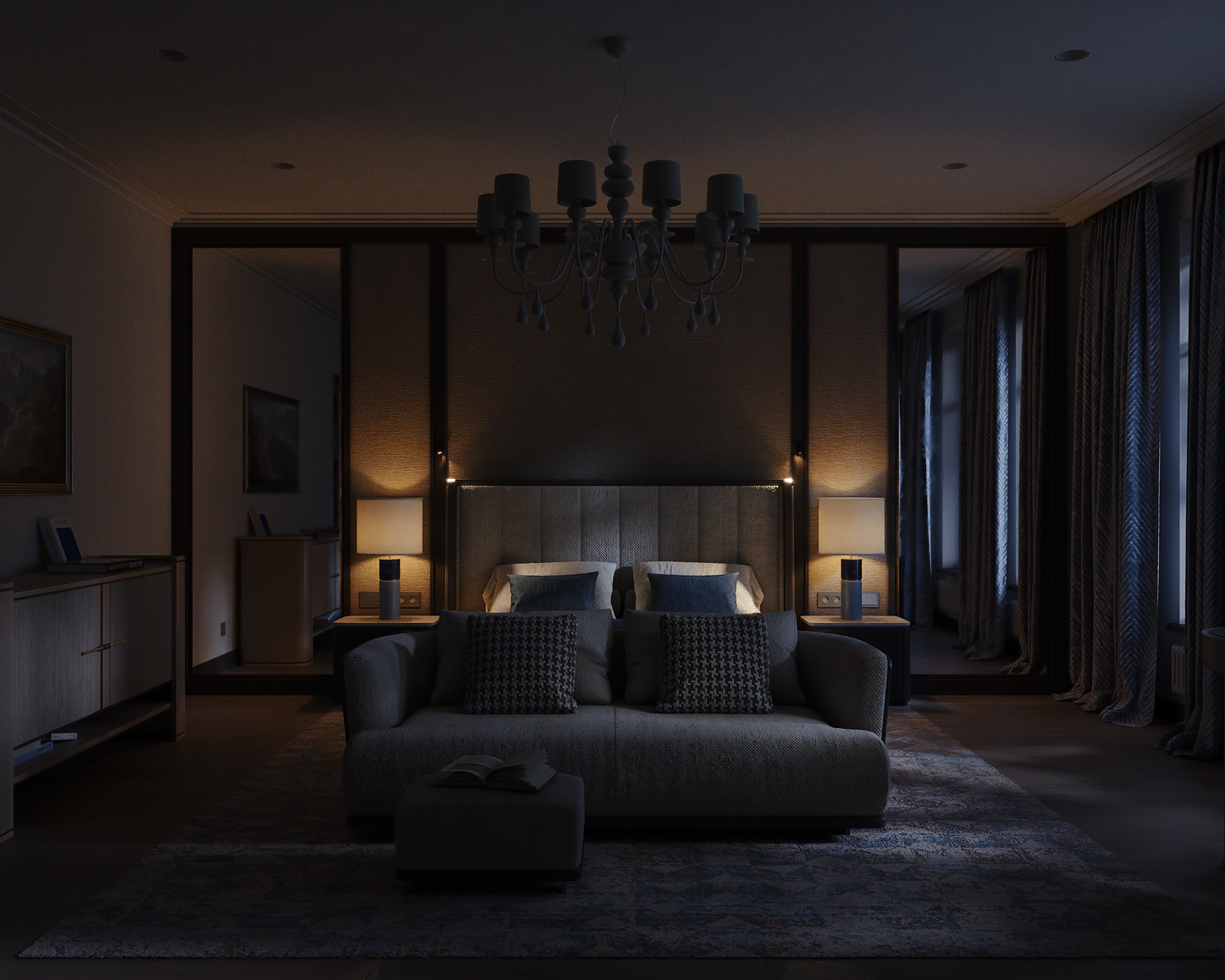 A.C.H.interiors | АЧЕ. Мастер блок для загородного дома-4