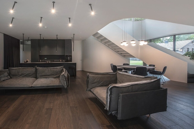 弧形砖建造的房屋丨Natkevicius&Partners-8