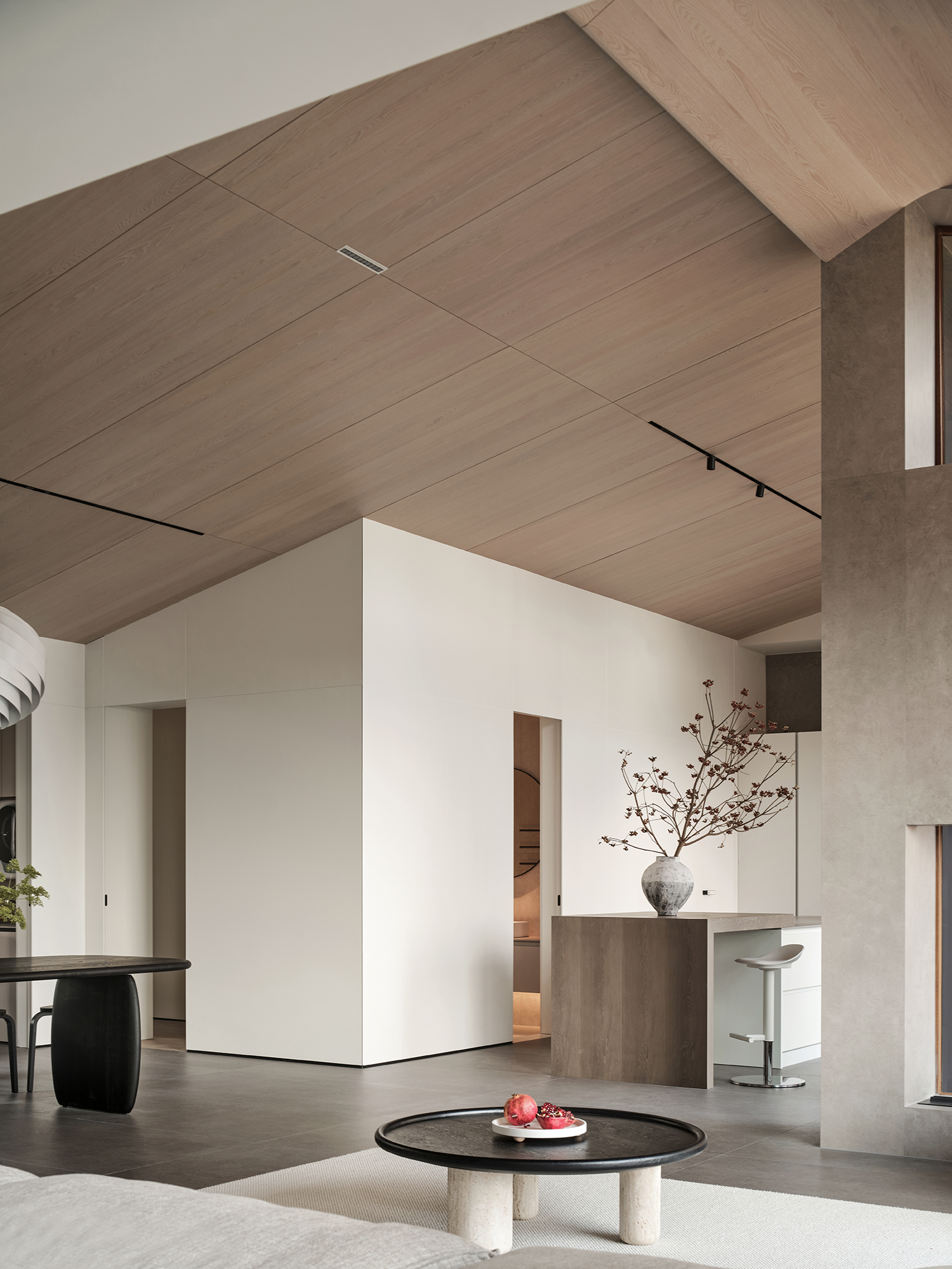 余颢凌新作｜成都麓湖 330㎡ 大平层，书写温润与优雅-58