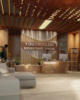 YOUTH-CLUB KAMPONG THOM KHMER ARCHITECTURE