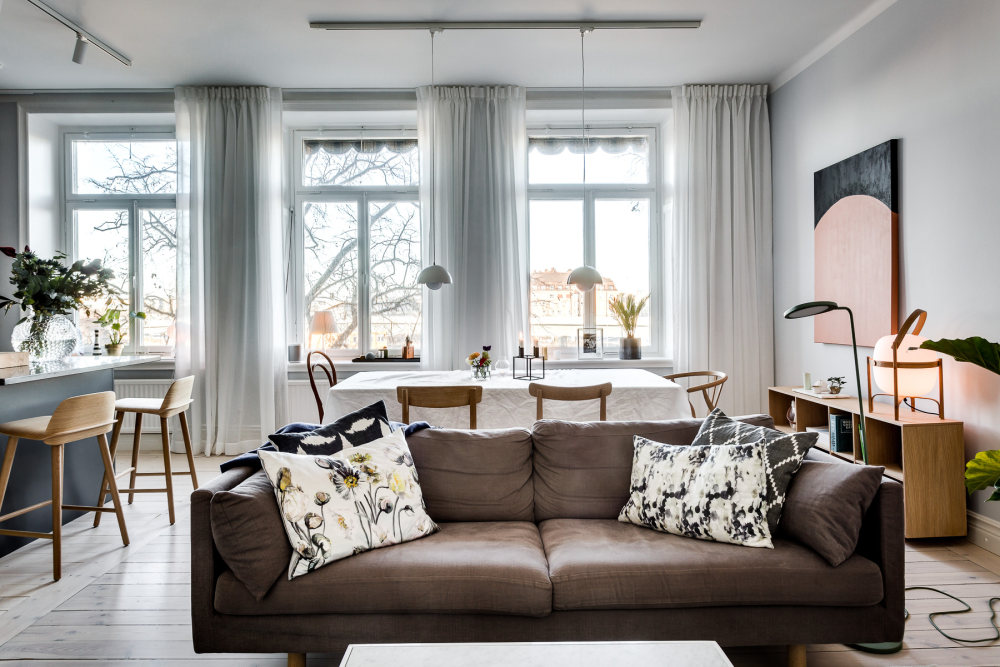 【Maple】Balcon en couleur pour appartement gris-3