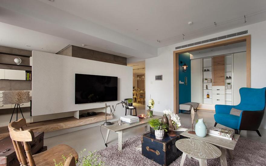 复古简约宅的跳色与质感营造-2