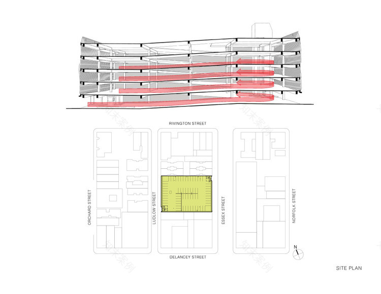 曼哈顿下东区 40 年停车场翻新成现代艺术空间-7