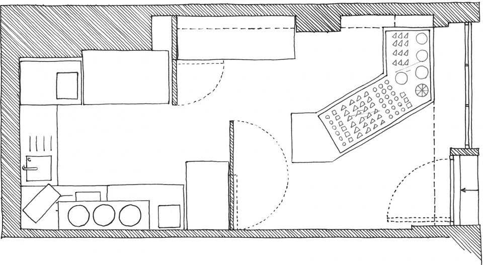 伦敦 Kova 甜品店，精致展示与环保材料的完美结合-19