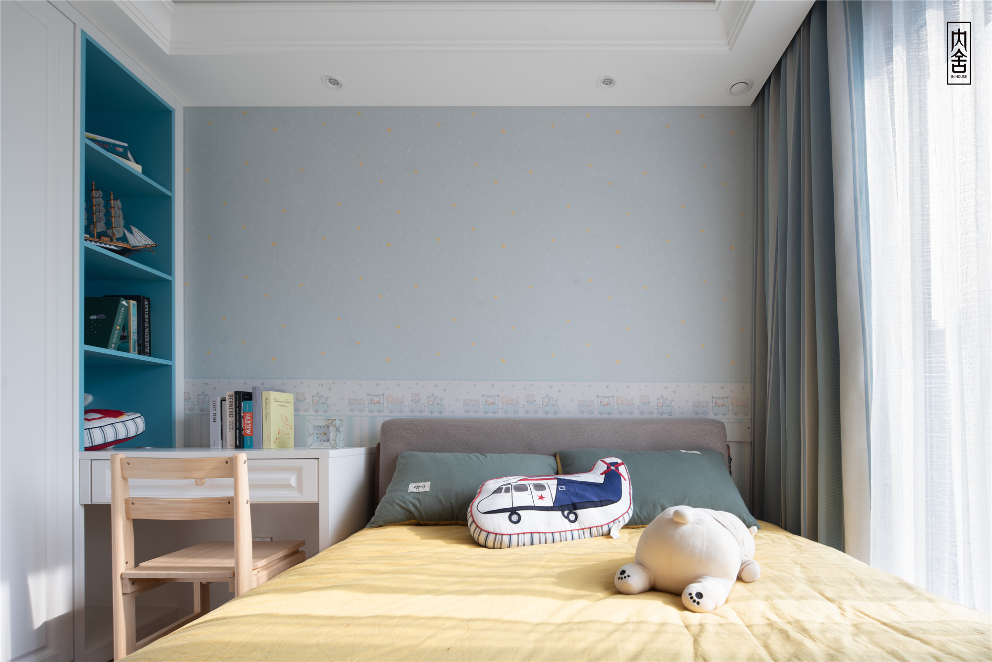 现代轻奢三室两厅设计丨申屠翰钰-27