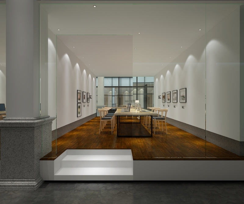 云南昆明原创设计 X茶企简约办公空间-2