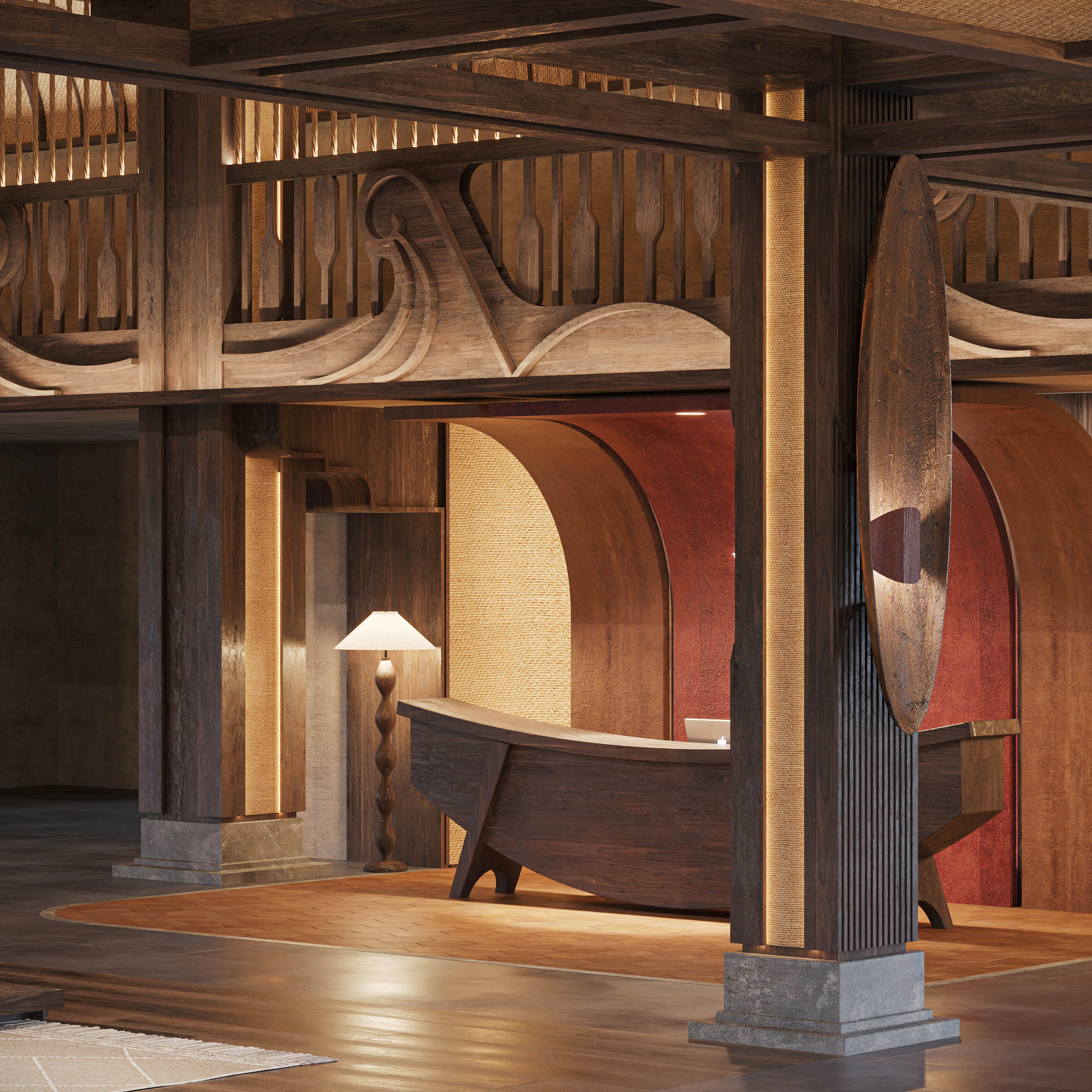 综合室内设计方案（含接待厅,餐厅咖啡馆,别墅）-8