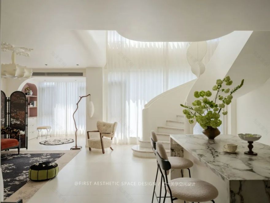 300㎡顶跃·香榭绮梦栖居丨初一美学空间设计-55
