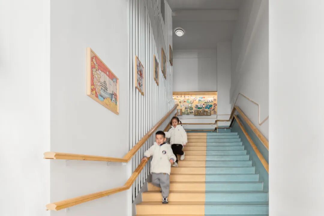 探究老旧幼儿园楼梯间改造设计｜必然空间设计-48