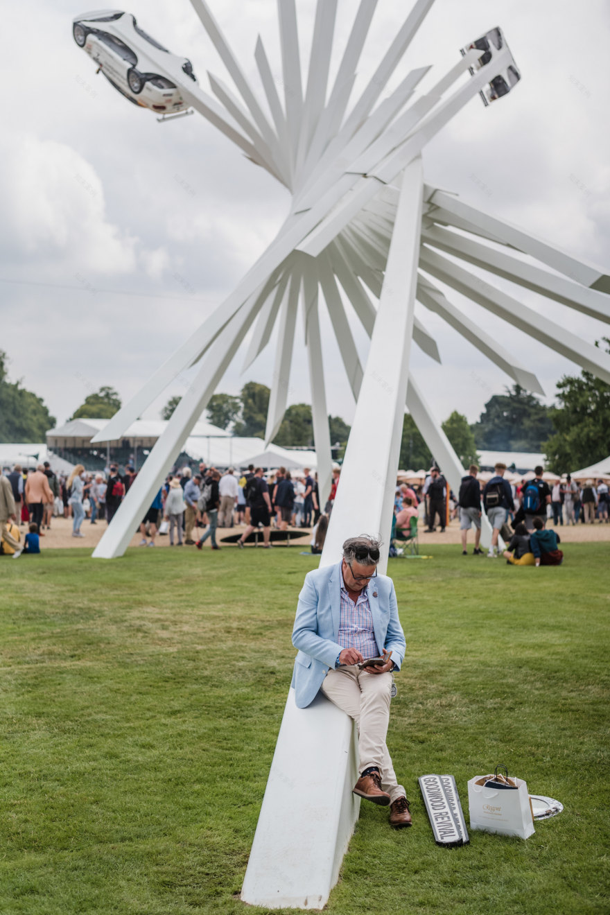 PHOTO | Gerry Judah sculpture at Goodwood Festival-5