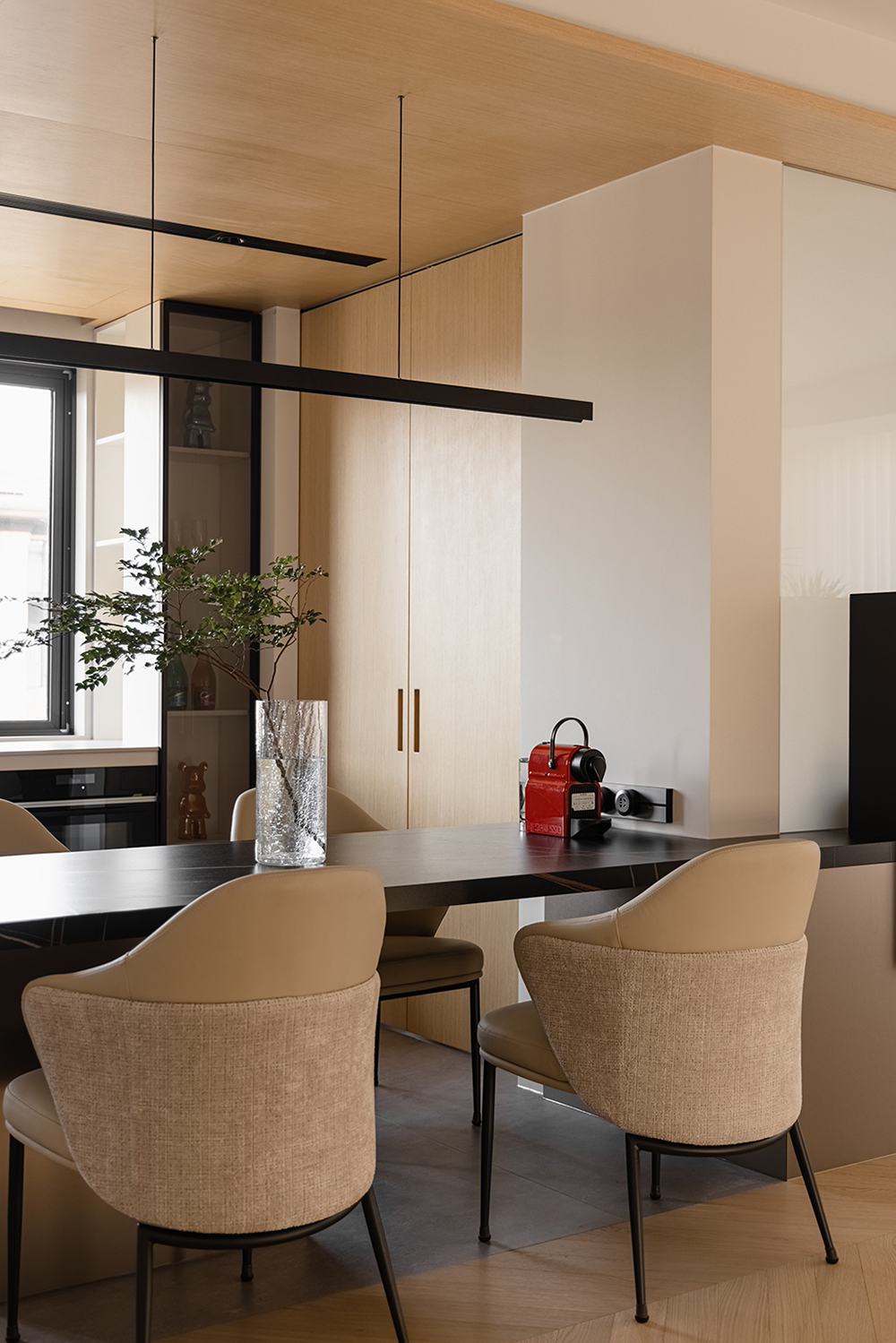 暖色原木风 · 义乌蒲荷花苑住宅设计-15