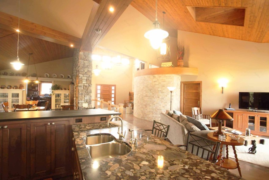 明尼苏达州北部现代农场风格退休宅-24