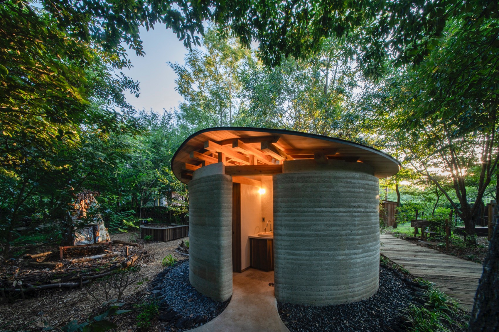 TOILETOWA生态综合体丨日本丨Tono Mirai architects-29