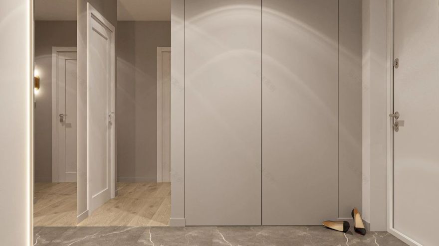 现代简洁的轻奢公寓-21