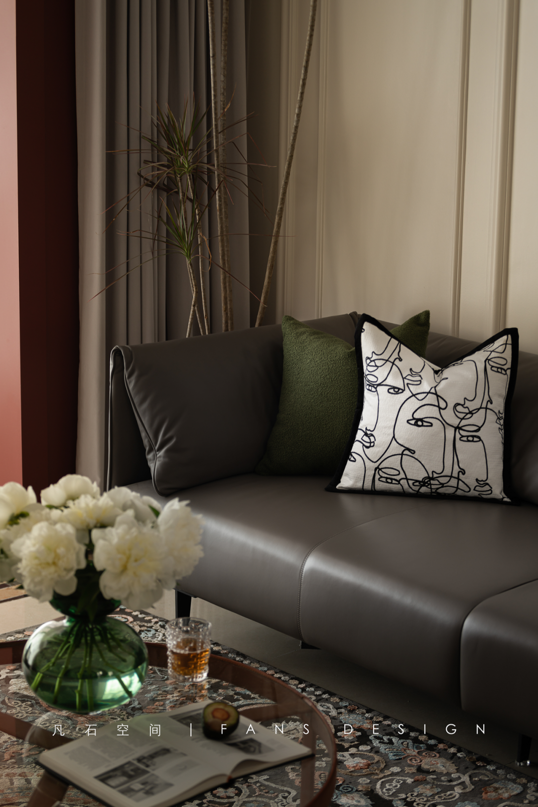 成都高新怀旧轻奢住宅设计丨中国成都丨成都凡石空间设计-36