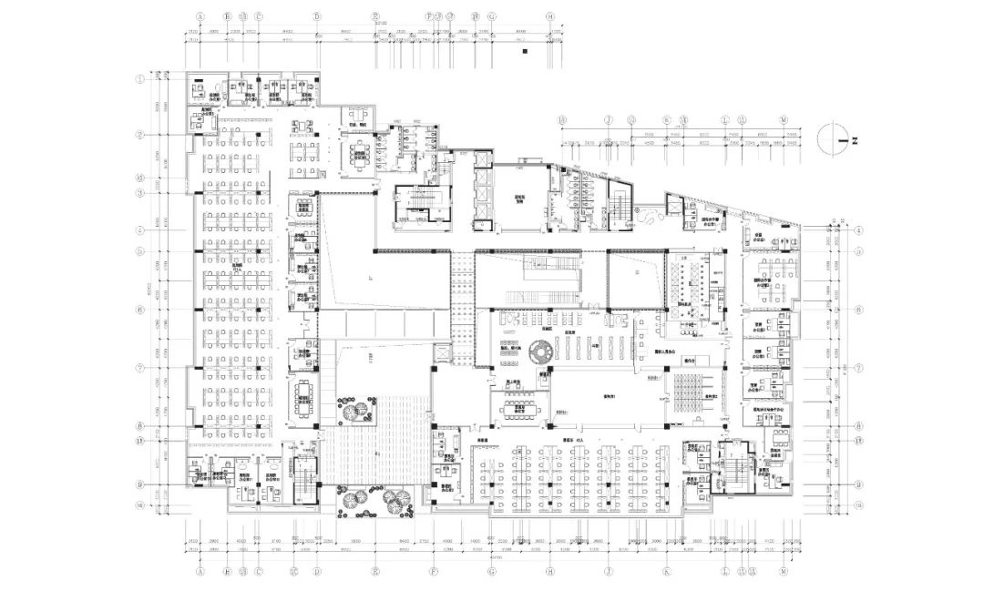 湖南省建筑设计院·江雅园办公楼 | 绿色共生“街巷”情境-63