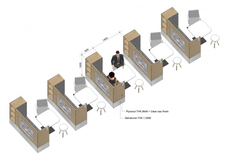 韩国房地产中介公司办公中心  Design Studio INTUNE-20