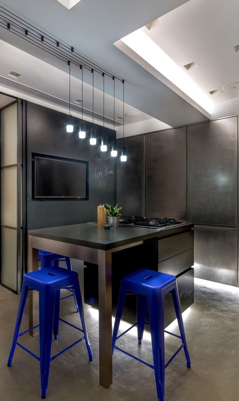 香港中环荷李活道公寓生态高科技屋顶改造项目丨中国香港丨Liquid Interiors-6