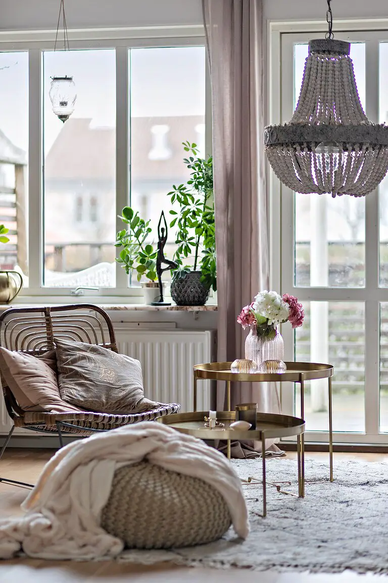 52 平米瑞典公寓的田园风装饰-2