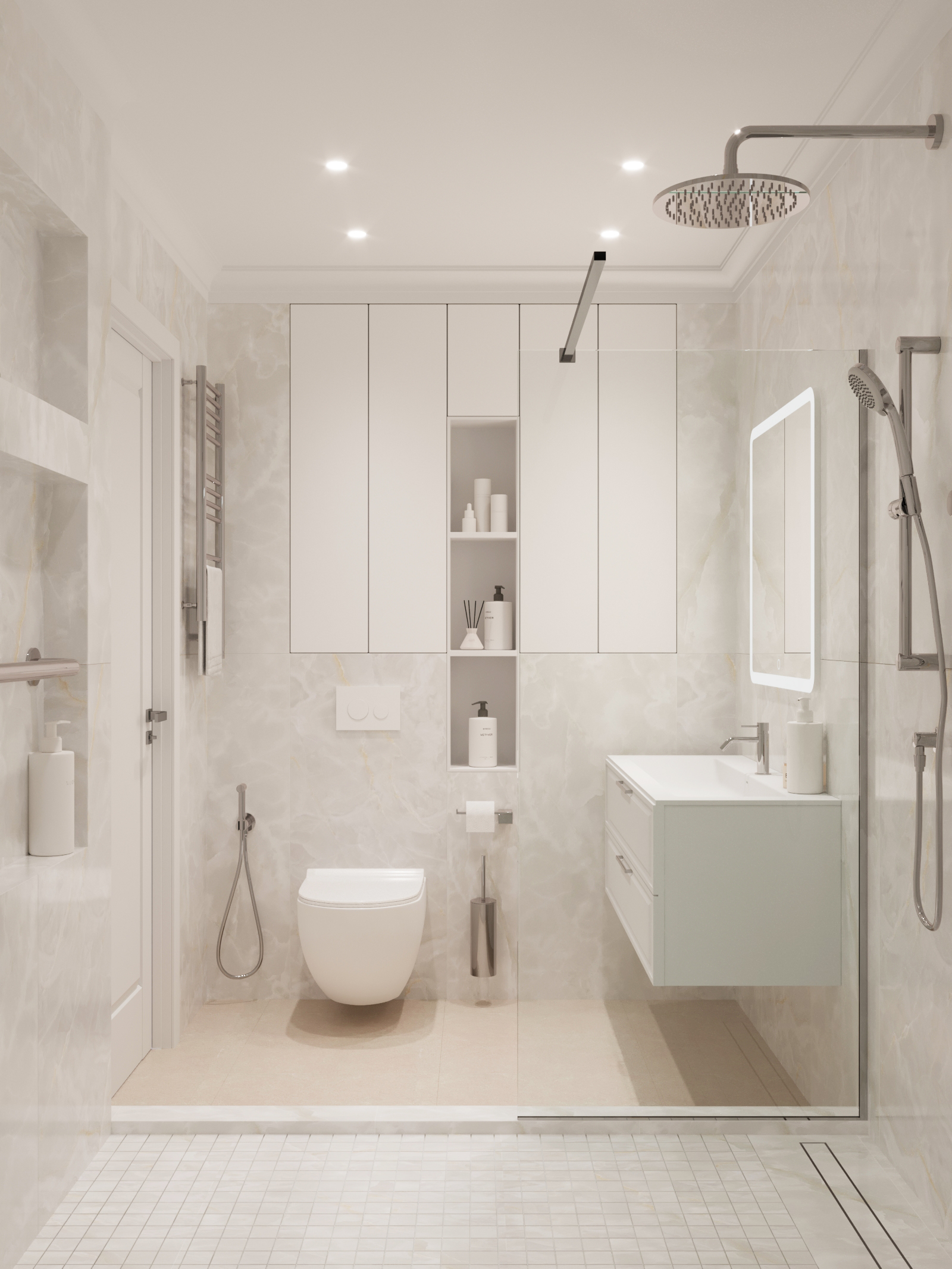 42㎡公寓室内设计项目丨Natalia Proskura,Alex Polay-7