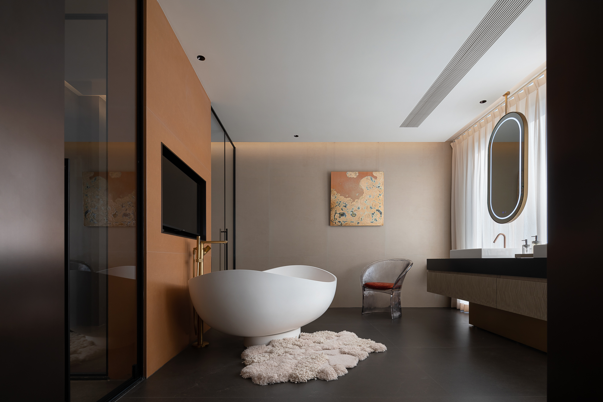 广州1800m²现代别墅丨中国广州丨设计总监李光玉,软装赵苗苗等-80