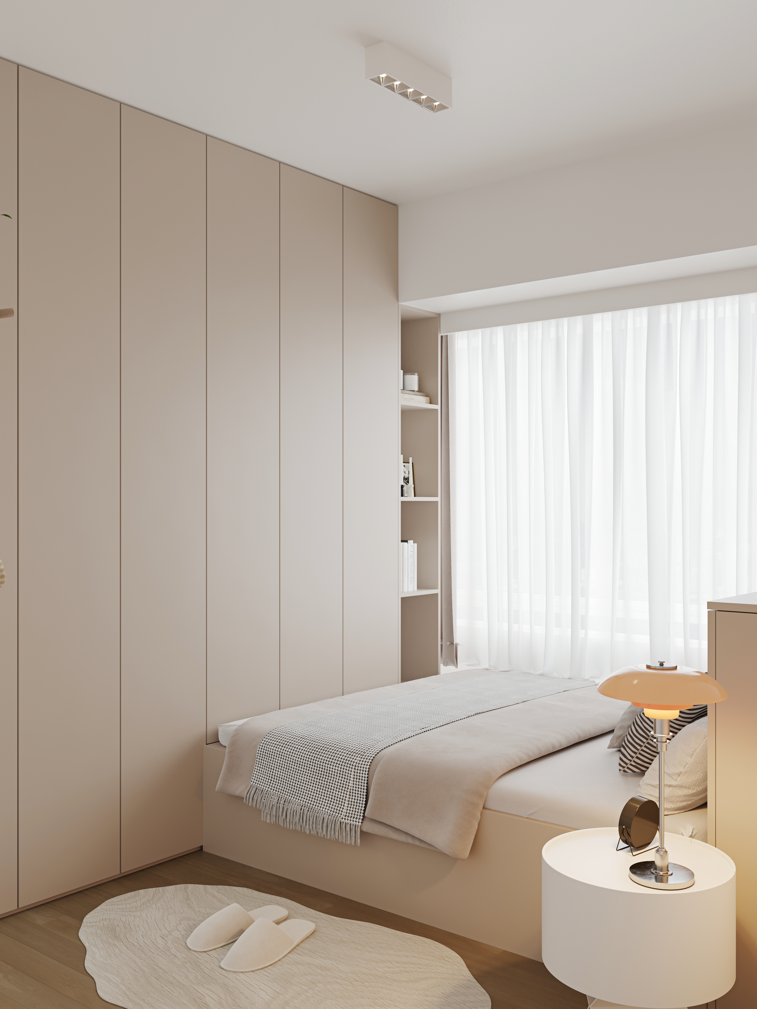 深圳如愿设计：佳兆业樾伴山，奶油风温柔香甜又治愈-11