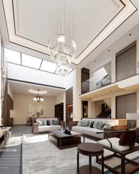 宋氏美学 · 挑空别墅 藏着骨子里的东方风雅