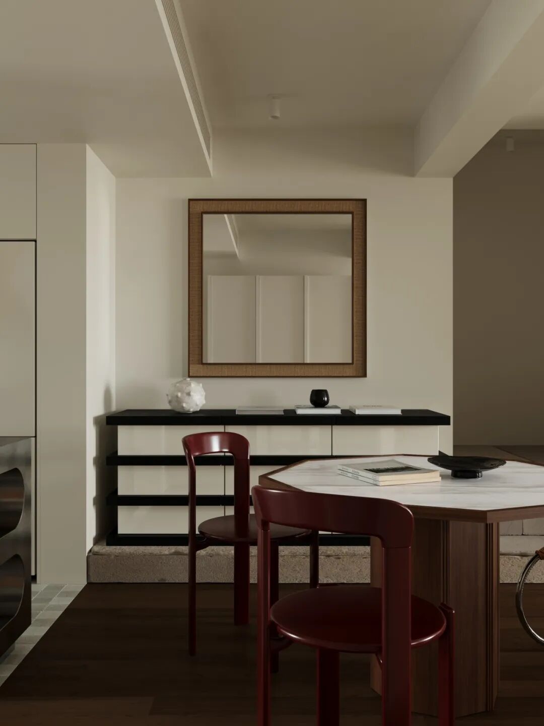 岚一设计｜温和有序的错层住宅-28