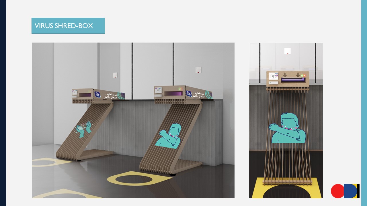 Virus Shred-Box 1st Place Team#5 Cairo Designathon-6