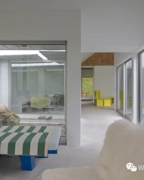 纽约 MOS 设计简约住宅 铝制山墙捕捉自然风光