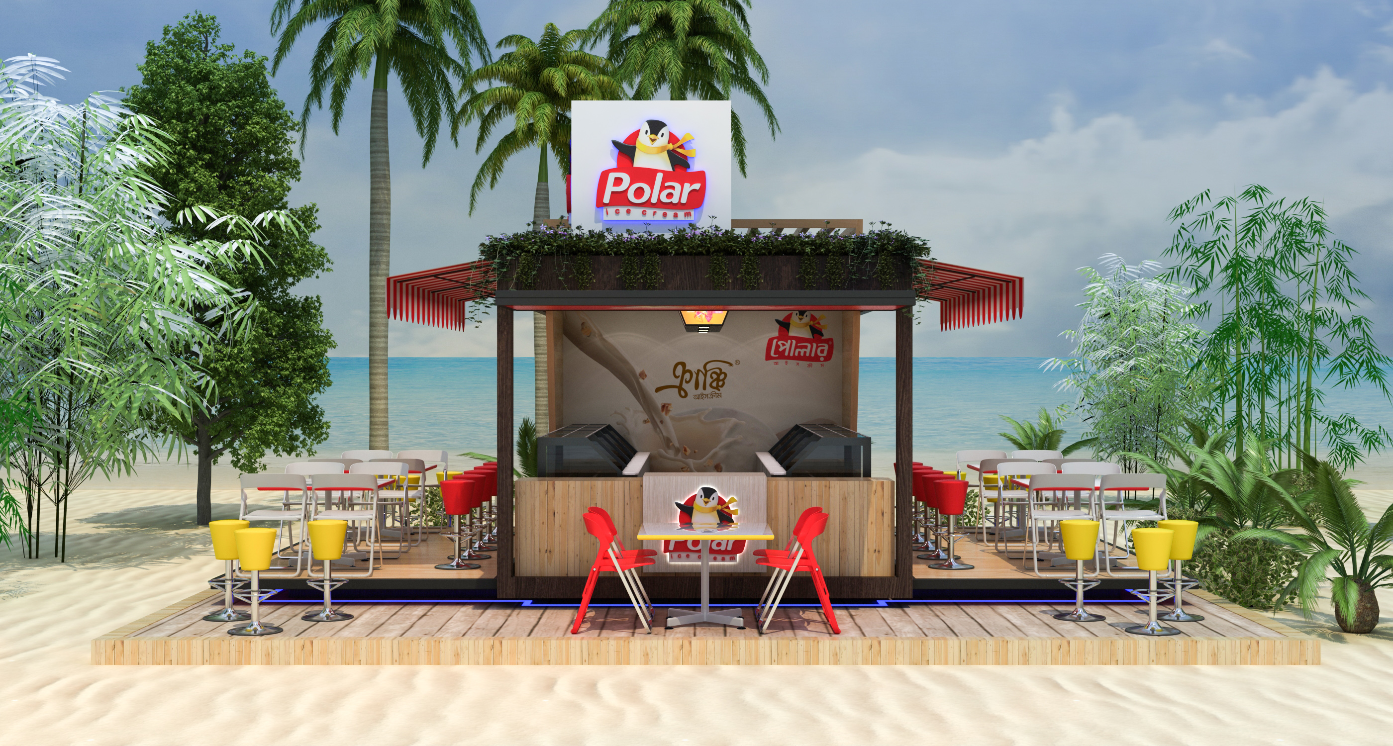 Polar Ice Cream Cafe - Cox's Bazar Sea Beach-7