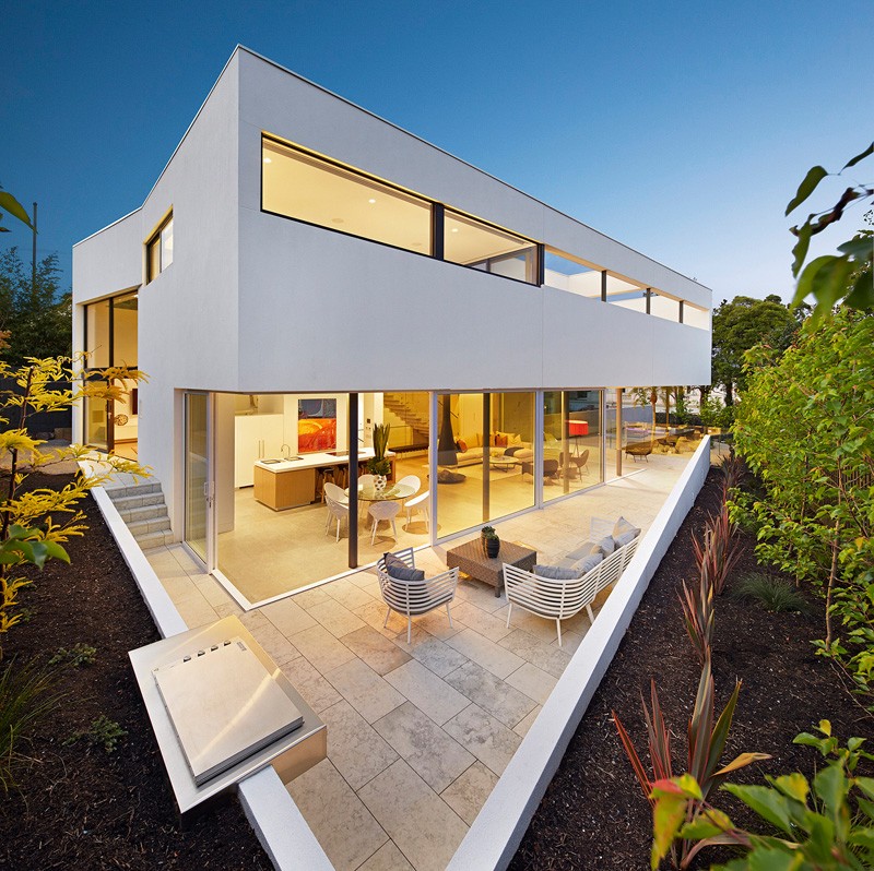 澳大利亚墨尔本明亮采光白色住宅丨SVM Studio-21