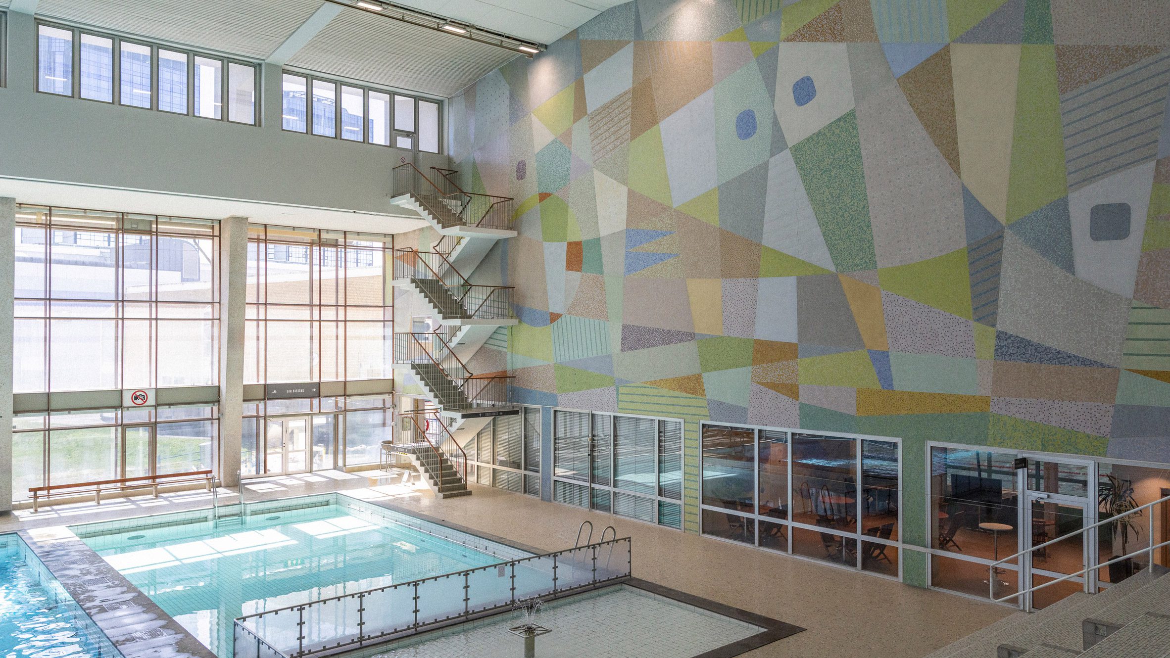 瑞典哥德堡瓦尔哈拉巴德特泳池及体育场馆改造项目丨Nils Olsson（泳池原设计）,未提及新设计方-0