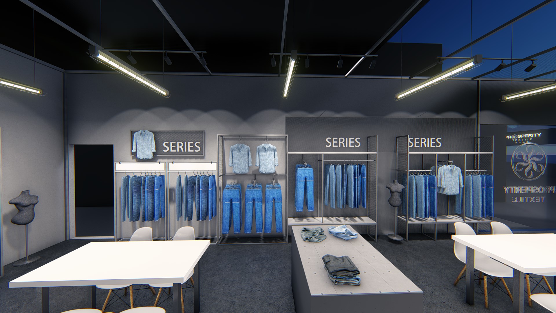 北江纺织（上海）2019 interTEXTILE 展示设计亮点-34