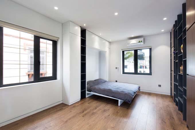 2层带泳池的极简风格别墅设计-29