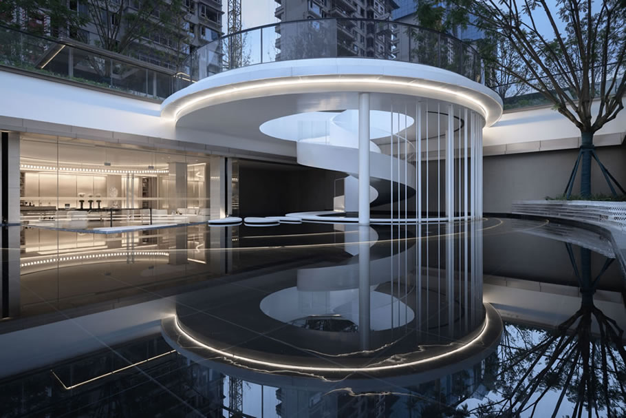 成都中海·浣云居丨中国成都丨深圳伯立森景观规划设计有限公司-72