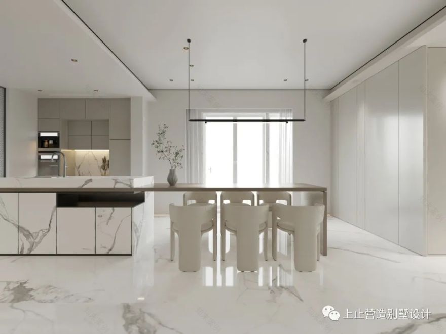 御翠园现代简约别墅设计丨中国长春丨上止营造别墅设计-14