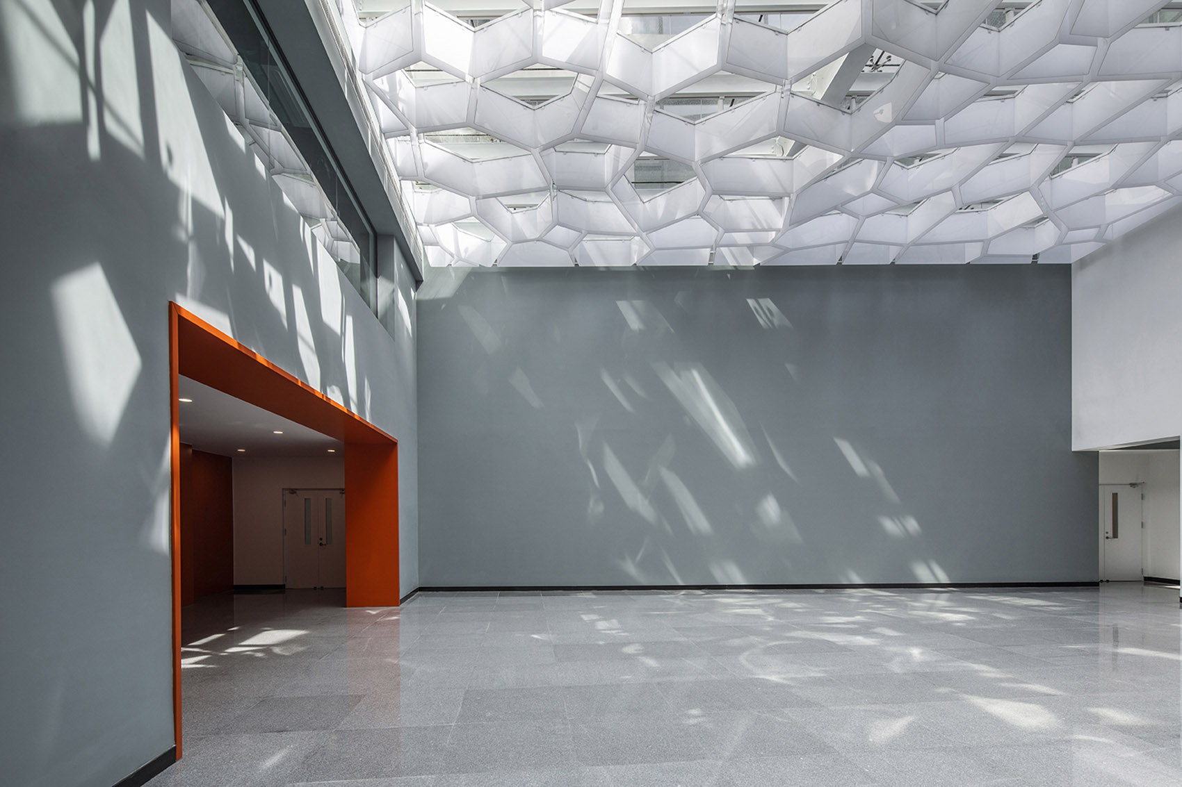 廊坊中央美术学院燕郊校区图书馆改造丨中国河北丨三文建筑,何崴工作室-17