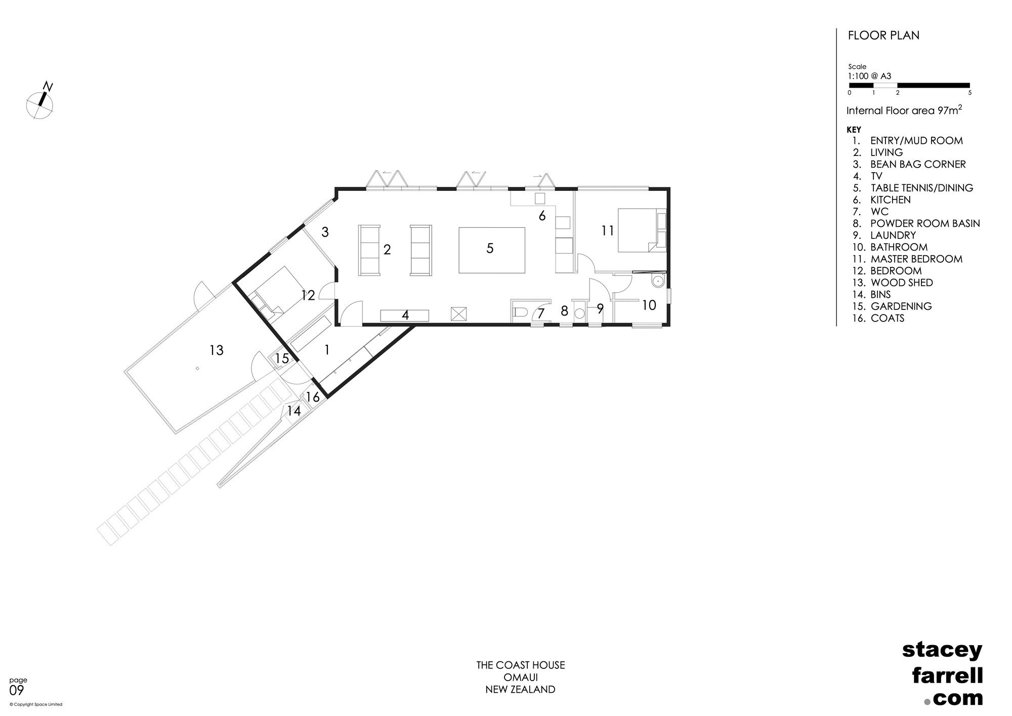 海岸之屋丨新西兰丨Stacey Farrell Architect-12