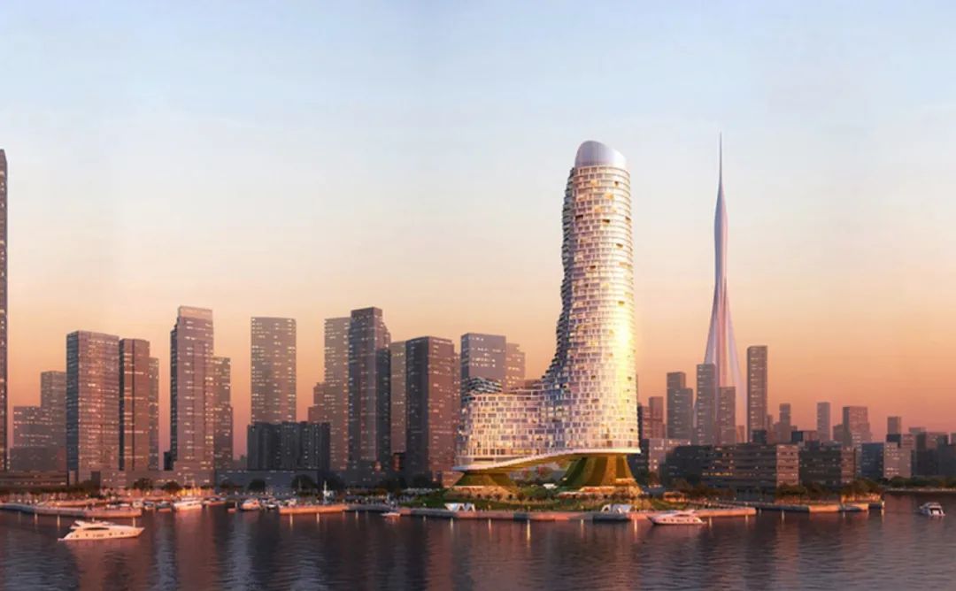 “丘陵”上的塔楼:迪拜河港摩天住宅丨阿联酋迪拜丨TheeAe Architects-11
