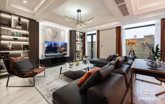 复式288平米装修案例·效果图  心栖之处·方以为家丨暂未提及-13