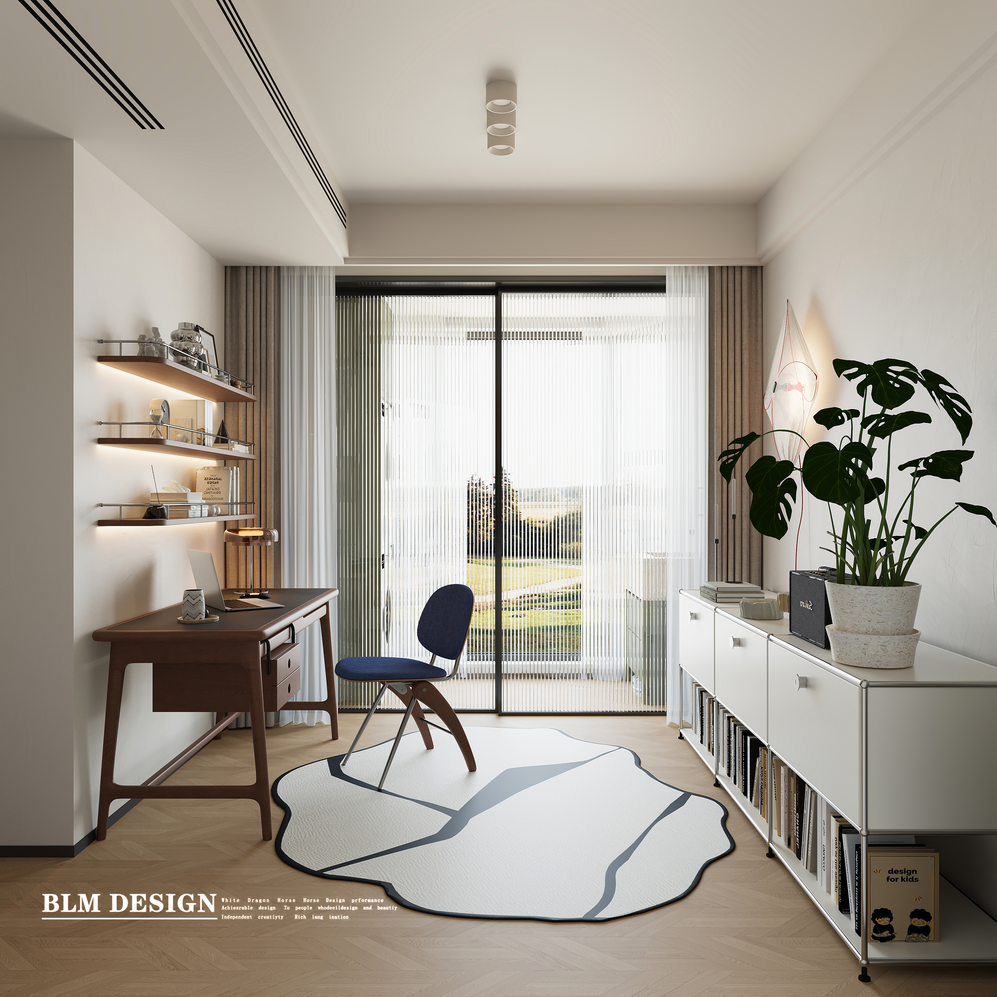 现代风——白龙马效果图-1