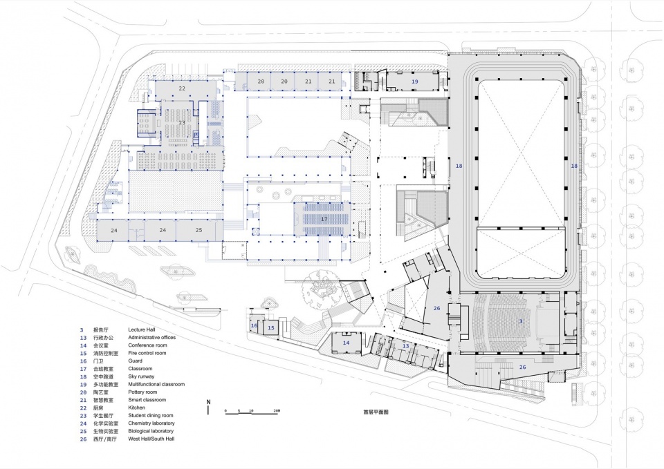 红岭中学石厦校区改扩建丨中国深圳丨土木石建筑设计事务所-128