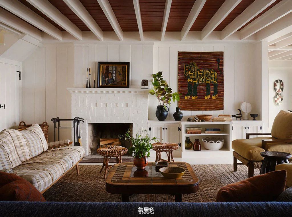 湖边度假屋丨美国缅因丨Nina Farmer-2