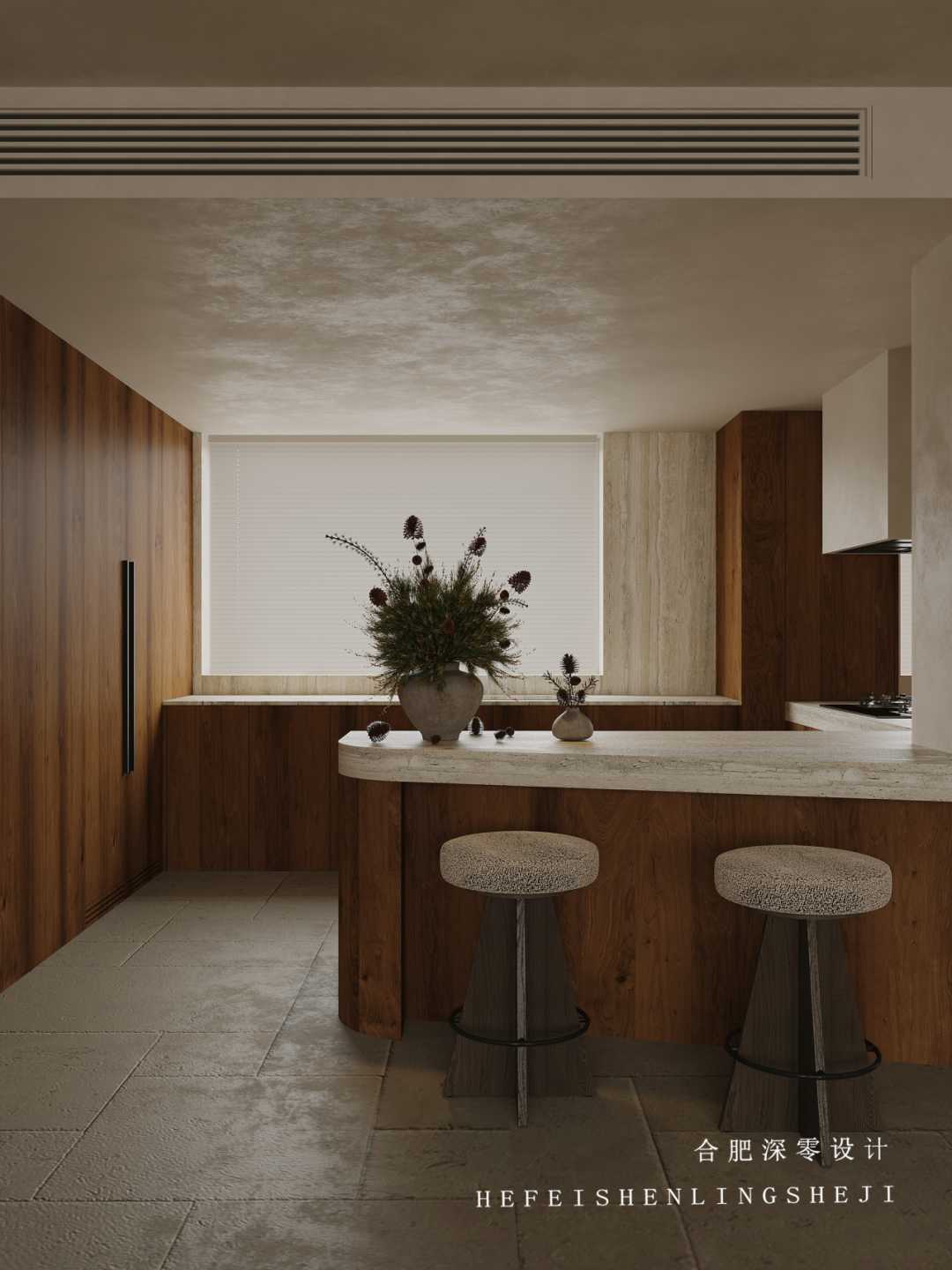 【置地中心】196㎡流变的生命力丨中国合肥丨深零设计-28