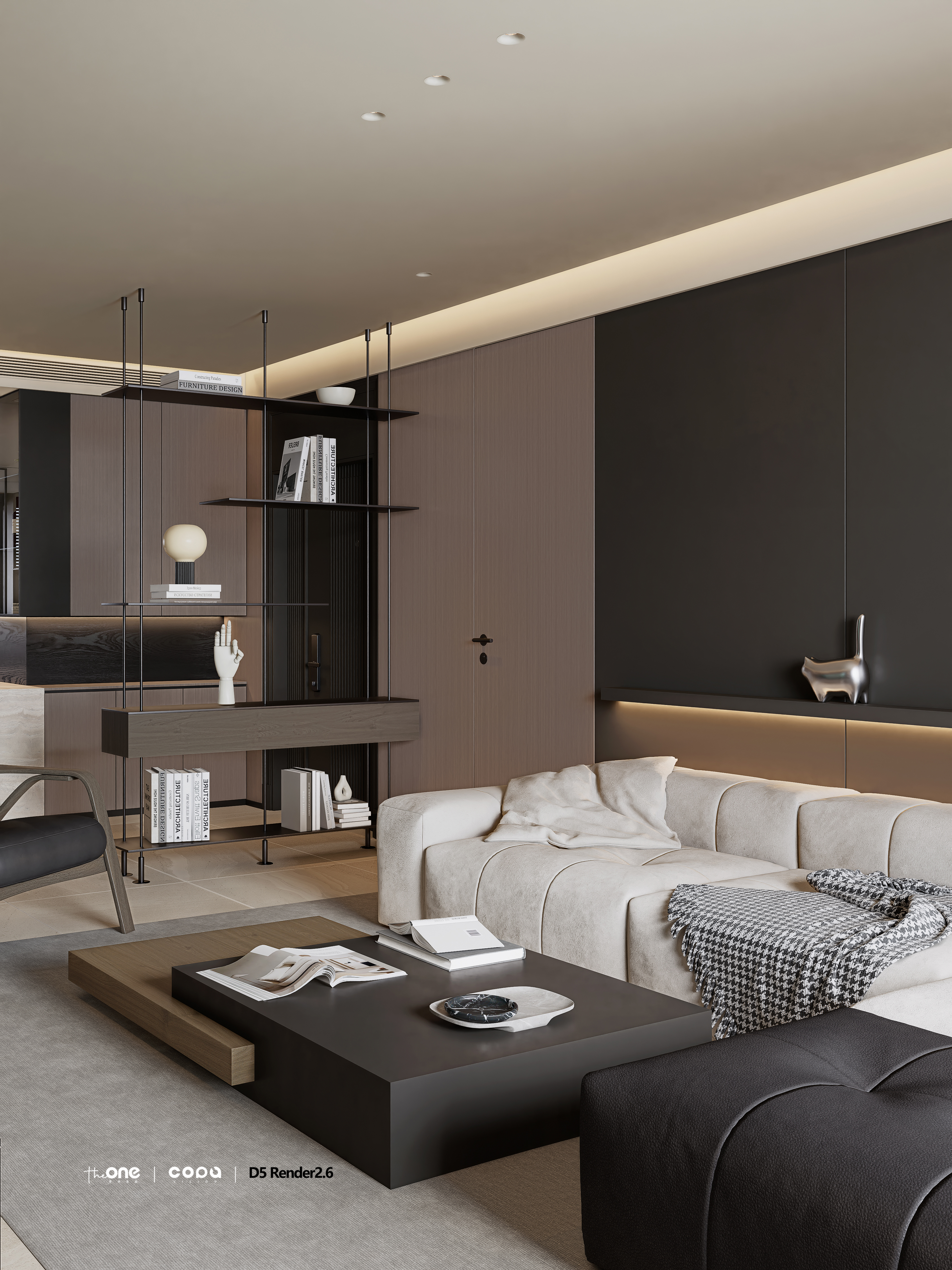 D5 渲染器意式简约空间表现丨原舍壹品-17